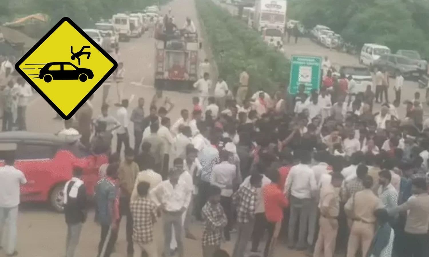 MP Accident : नरसिंहपुर सड़क हादसे में 5 की मौत, परिजनों ने जांच की मांग
